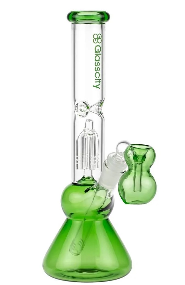 Try the Glasscity Beaker Ice Bong with 4 arm Perc and Ash Catcher for a cleaner smoking experience.