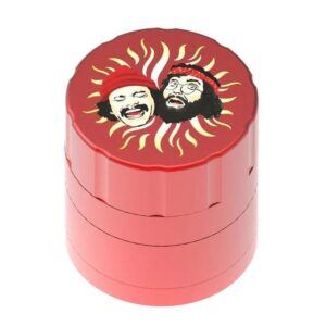 Cheech & Chong’s 40th Anniversary 4-Part Aluminum Bud Grinder available in 6 colors.