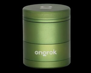 Ongrok 5 Piece/4 Chamber Storage Dry-Herb Grinder Green