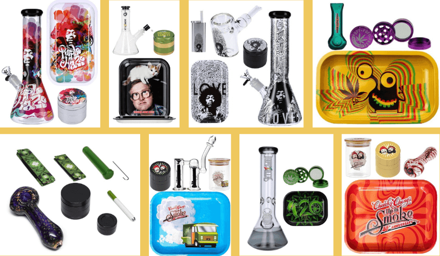 These smoking kits are excellent for beginners and veterans alike.