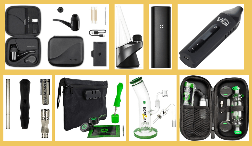 These smoking kits are excellent for beginners and veterans alike.