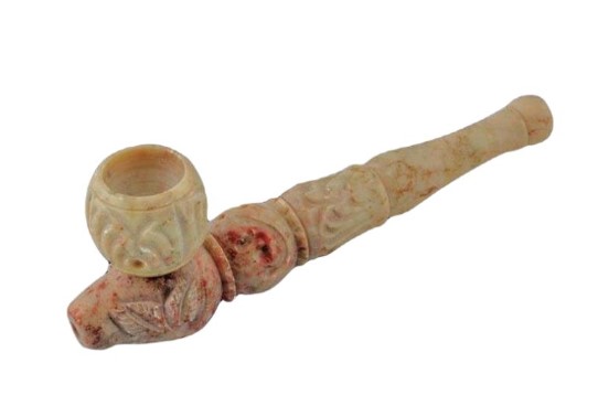 Nothing says style and sophistication like a carved marble pipe... Get yourself some class!