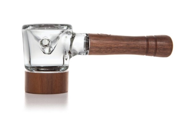 The Marley integrates borosilicate glass and natural black walnut beautifully! Try it on for size!