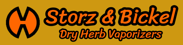 This is a Storz & Bickel Dry Herb Vaporizers Banner with their Logo.