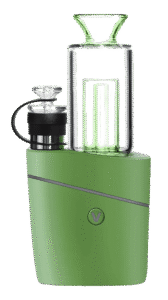 Close-up of a green VLAB Halo V2 smart e-rig.